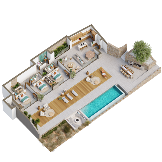 Image No.7-3 Bed Villa for sale