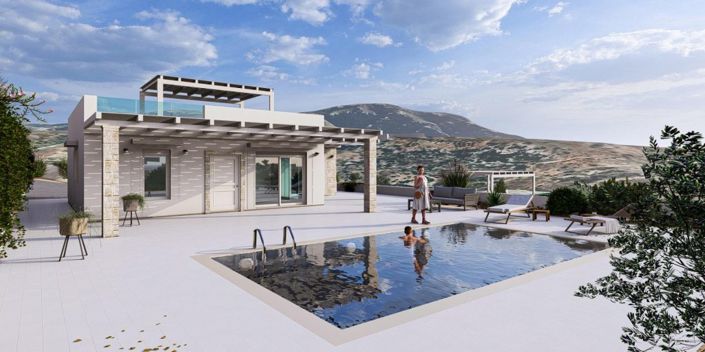 Image No.2-Villa / Détaché de 2 chambres à vendre à Lasithi