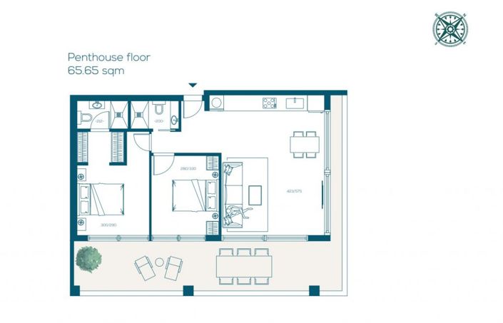 Image No.9-2 Bed Penthouse for sale