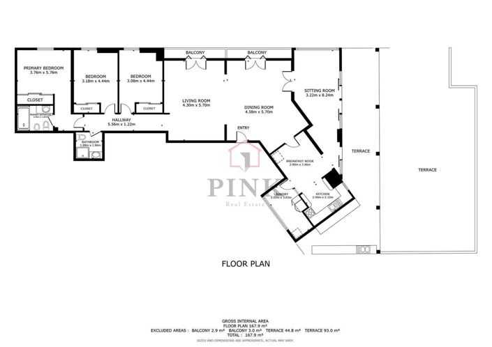 Image No.50-3 Bed Apartment for sale