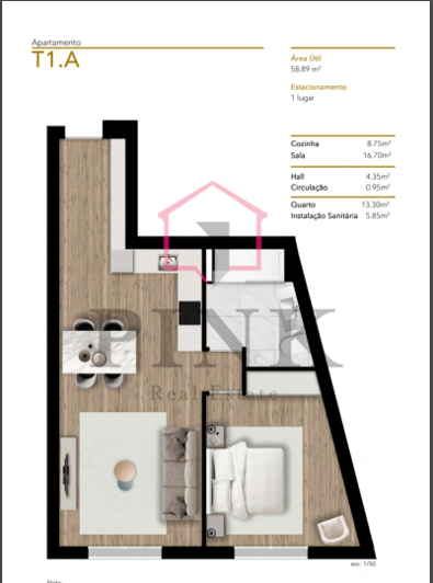 Image No.17-Appartement de 1 chambre à vendre à Funchal