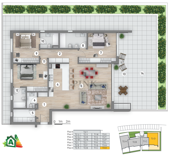 Image No.2-3 Bed Apartment for sale