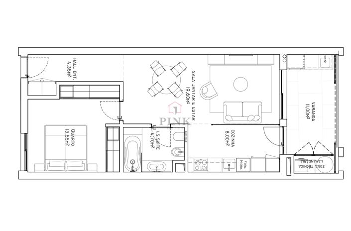 Image No.14-Appartement de 1 chambre à vendre à Funchal