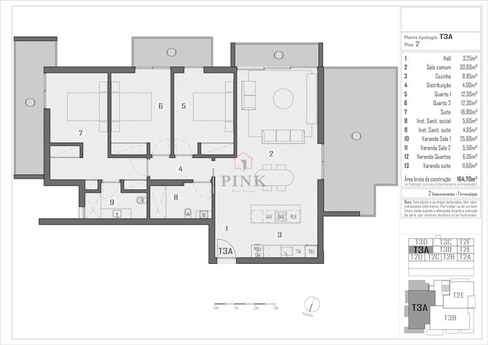 Image No.12-3 Bed Apartment for sale