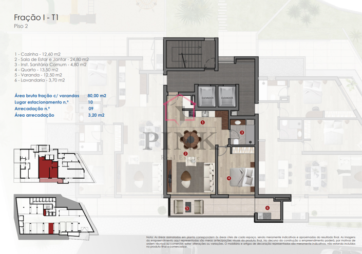 Image No.20-1 Bed Apartment for sale