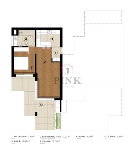 Image No.8-Appartement de 1 chambre à vendre à Funchal