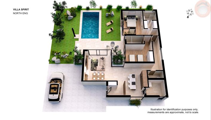 Image No.13-Villa de 2 chambres à vendre à Murcie