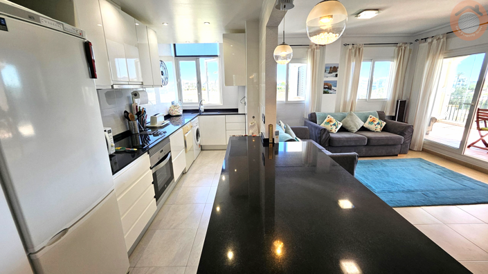 LA TORRE GOLF RESORT 2 BED APARTMENT WITH OPEN PLAN KITCHEN AND LARGE TERRACE WITH GLASS CURTAINS
