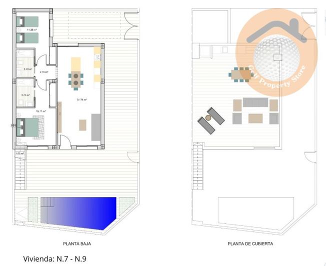 Image No.18-2 Bed Villa for sale