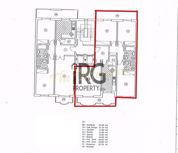 Image No.14-3 Bed Apartment for sale