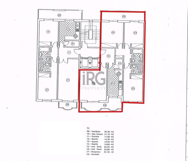 Image No.8-3 Bed Apartment for sale