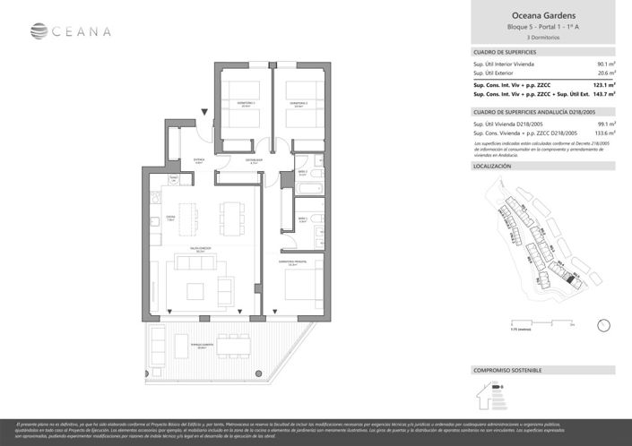 Image No.11-3 Bed Apartment for sale