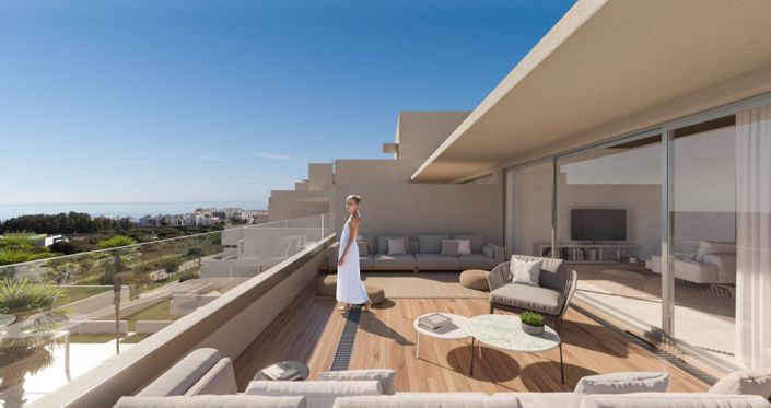Image No.1-Penthouse de 2 chambres à vendre à Estepona