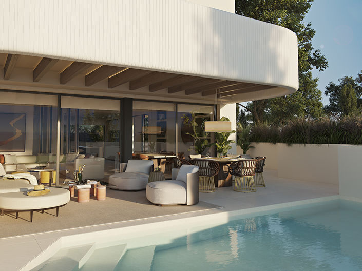 Image No.1-Jumelé de 4 chambres à vendre à Marbella
