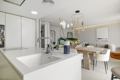 Kitchen to Open Plan View