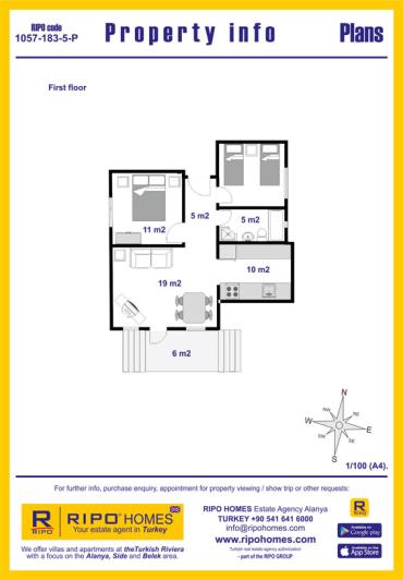 Image No.24-Villa / Détaché de 2 chambres à vendre à Kargicak