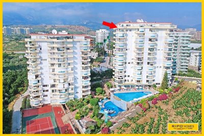 Penthouse de 3 chambres à vendre à Mahmutlar