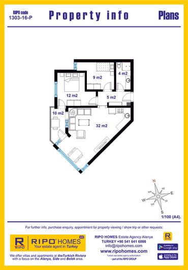 Image No.29-Appartement de 2 chambres à vendre à Alanya