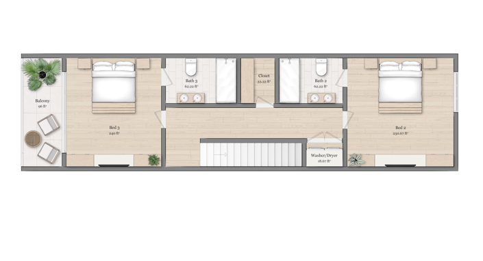 Image No.4-3 Bed Apartment for sale