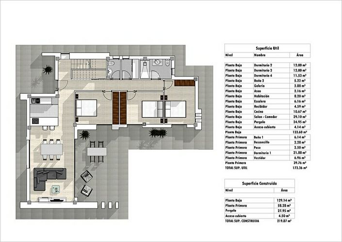 Image No.6-Villa de 4 chambres à vendre à Pinoso