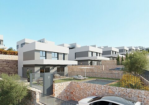 Image No.1-Villa de 4 chambres à vendre à Benidorm