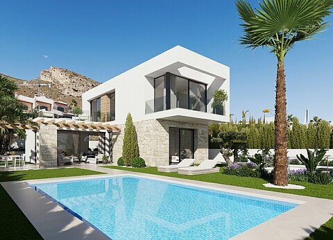 Image No.1-Villa de 3 chambres à vendre à Benidorm