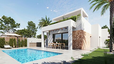 Image No.1-Villa de 3 chambres à vendre à Campoamor