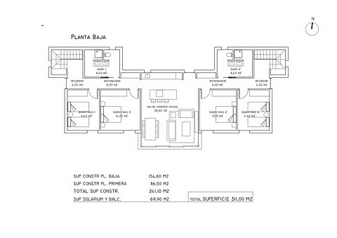 Image No.4-Villa de 6 chambres à vendre à Torrevieja