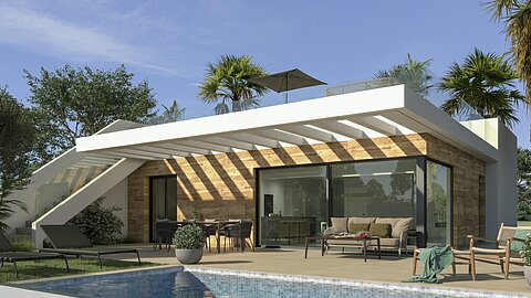 Image No.1-Villa de 4 chambres à vendre à La Serena Golf Resort