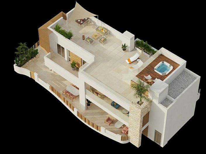 Image No.10-Villa de 3 chambres à vendre à San Juan De Los Terreros