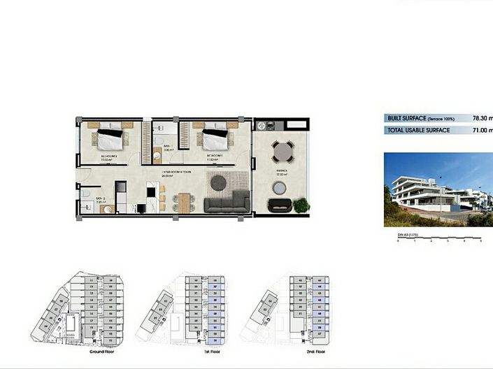 Image No.5-3 Bed Apartment for sale