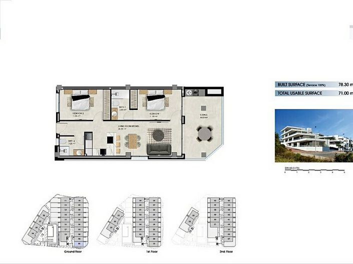 Image No.9-2 Bed Apartment for sale