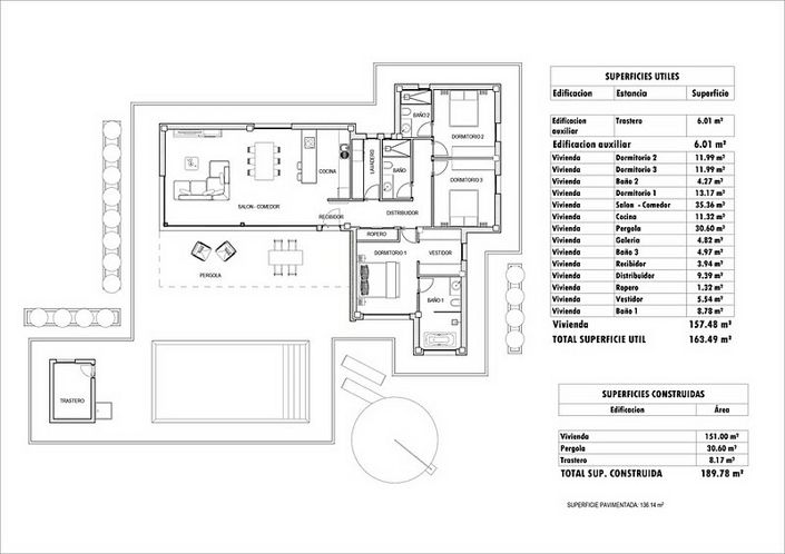 Image No.7-Villa de 3 chambres à vendre à Aspe