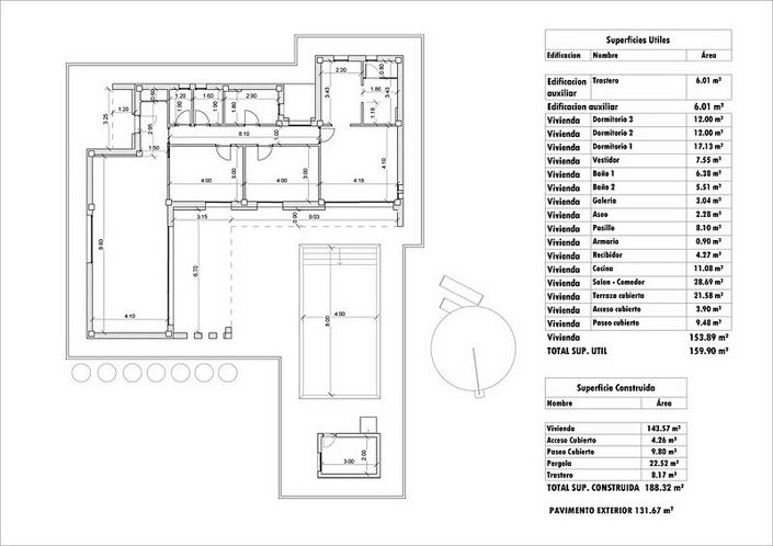 Image No.7-Villa de 3 chambres à vendre à Aspe