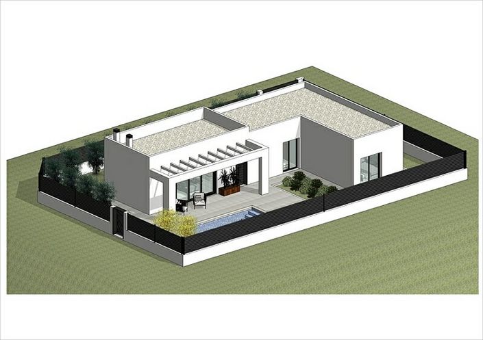 Image No.3-Villa de 3 chambres à vendre à Hondón de las Nieves