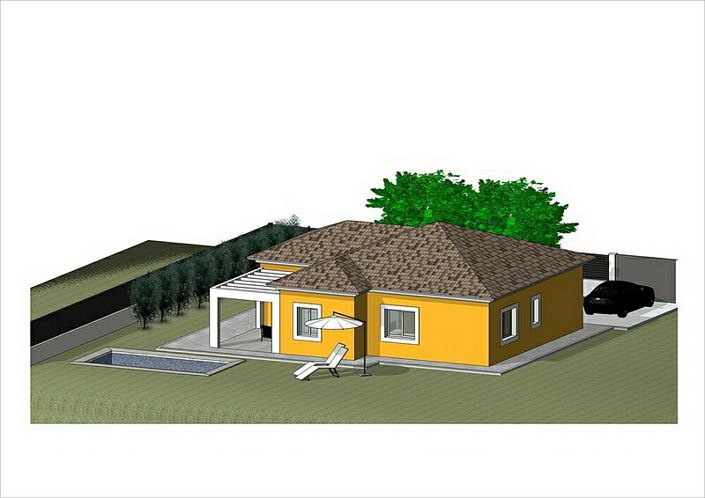 Image No.3-Villa de 3 chambres à vendre à Hondón de las Nieves