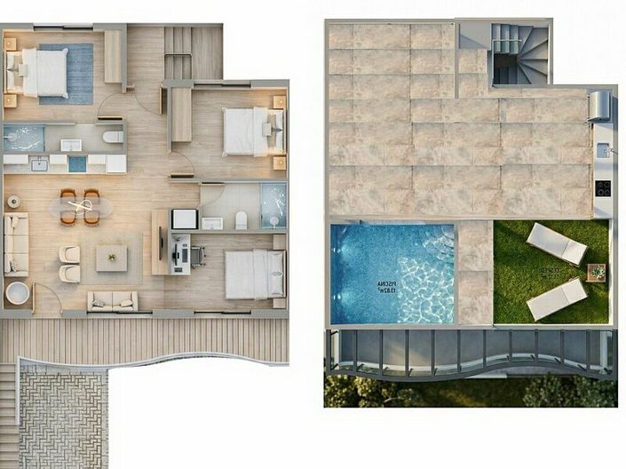 Image No.8-3 Bed Apartment for sale