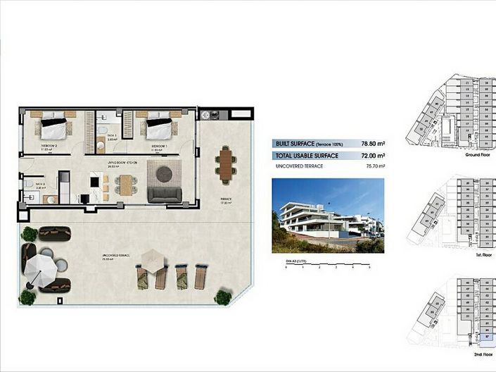 Image No.11-2 Bed Apartment for sale