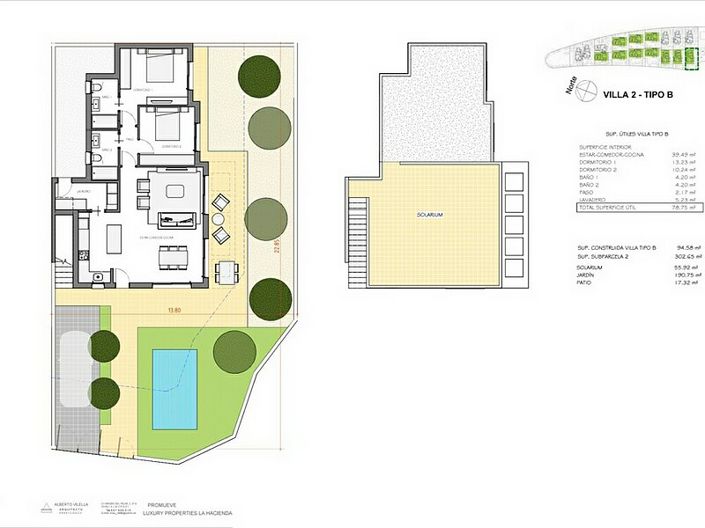 Image No.12-2 Bed Villa for sale