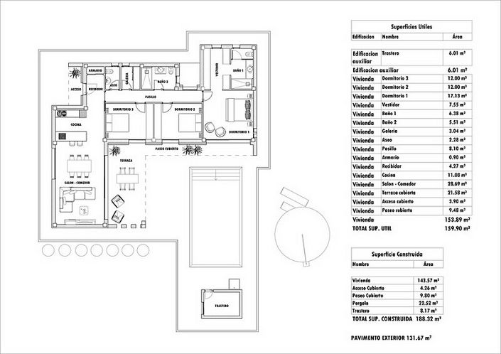 Image No.7-3 Bed Villa for sale