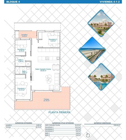 Image No.28-3 Bed Apartment for sale
