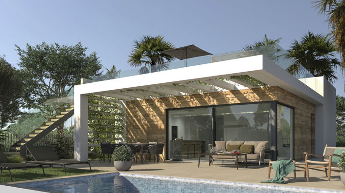 Image No.1-Villa de 4 chambres à vendre à La Serena Golf Resort