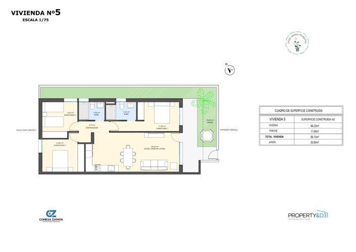 Image No.11-3 Bed Apartment for sale