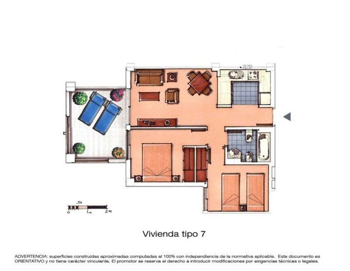 Image No.22-2 Bed Apartment for sale