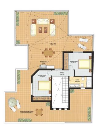 Image No.4-Villa de 3 chambres à vendre à Vera Playa