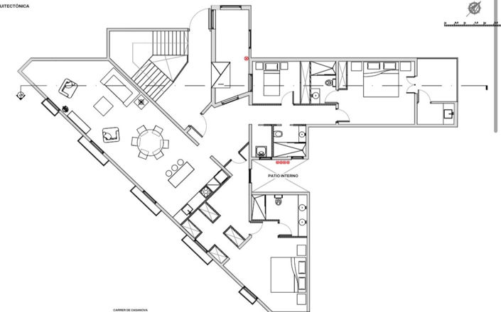 Image No.4-Propriété de 3 chambres à vendre à Barcelona