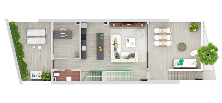 Image No.17-4 Bed Townhouse for sale