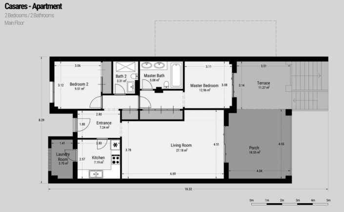 Image No.20-2 Bed Apartment for sale