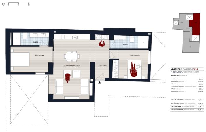 Image No.21-2 Bed Apartment for sale