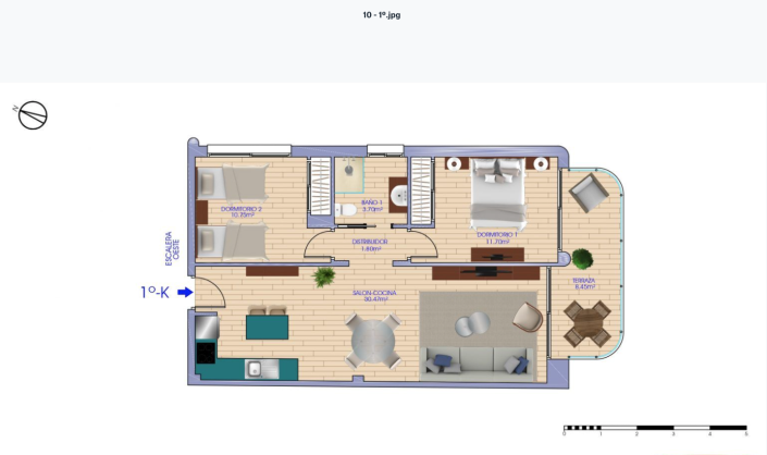 Image No.30-2 Bed Apartment for sale